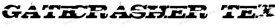 gatecrasher texan字体转换